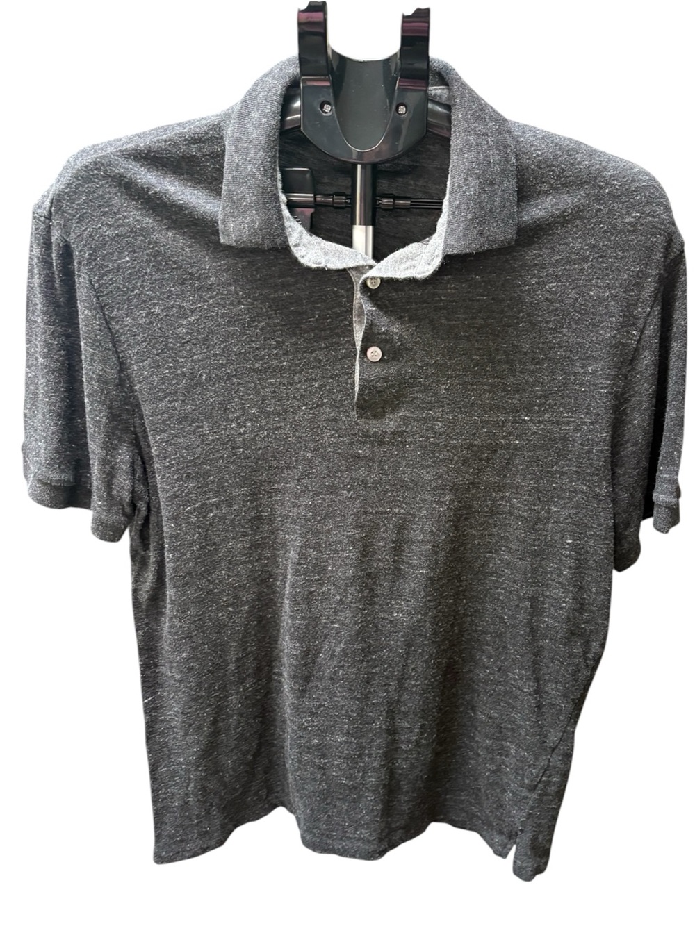 Alternative Men's Heathered Charcoal Polo